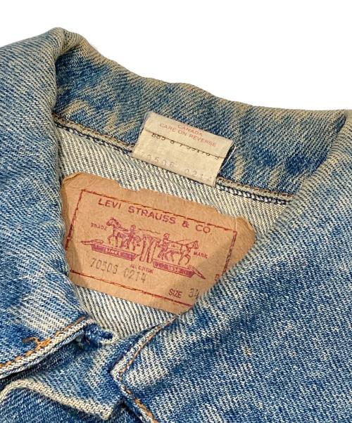 LEVI'S（リーバイス）LEVI'S (リーバイス) デニムジャケット ブルー サイズ:XS(34)の古着・服飾アイテム