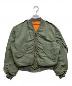 US.AIR FORCEユーエスエアフォース）の古着「L2-Bフライトジャケット」｜カーキ