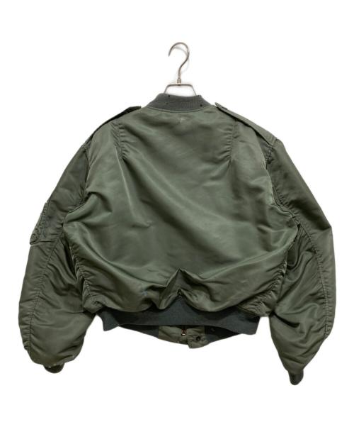US.AIR FORCE（ユーエスエアフォース）US.AIR FORCE (ユーエスエアフォース) L2-Bフライトジャケット カーキ サイズ:Mの古着・服飾アイテム