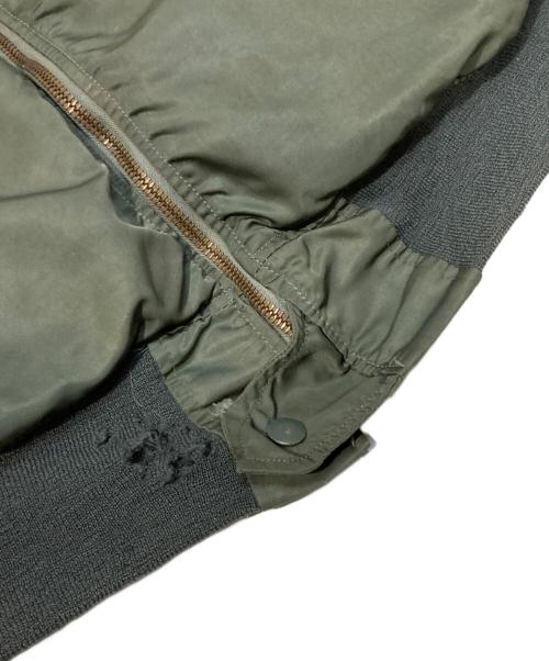 US.AIR FORCE（ユーエスエアフォース）US.AIR FORCE (ユーエスエアフォース) L2-Bフライトジャケット カーキ サイズ:Mの古着・服飾アイテム