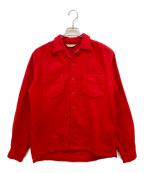 Dutchmaidダッチメイド）の古着「ウールシャツ」｜レッド