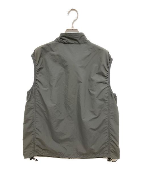 Creek Angler's Device（クリークアングラーズデヴァイス）Creek Angler's Device (クリークアングラーズデヴァイス) ナイロンベスト グレー サイズ:Lの古着・服飾アイテム