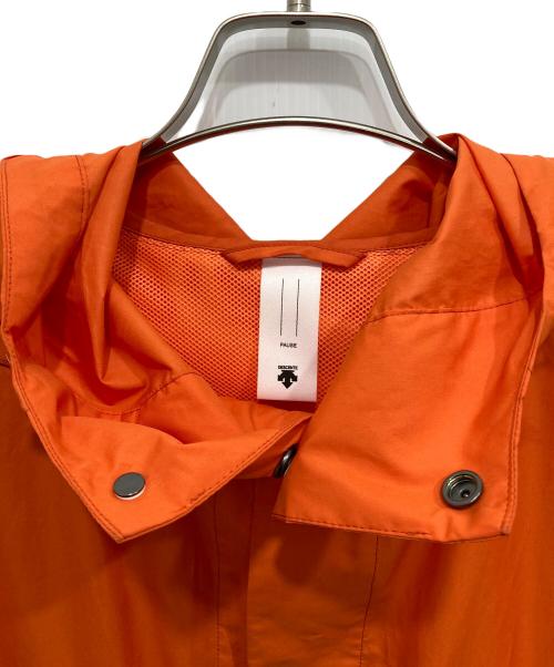 DESCENTE（デサント）DESCENTE (デサント) HOODED OVER COAT オレンジ サイズ:Sの古着・服飾アイテム