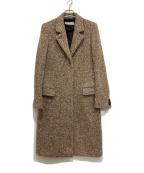 MaxMaraマックスマーラ）の古着「ツイードコート」｜ベージュ