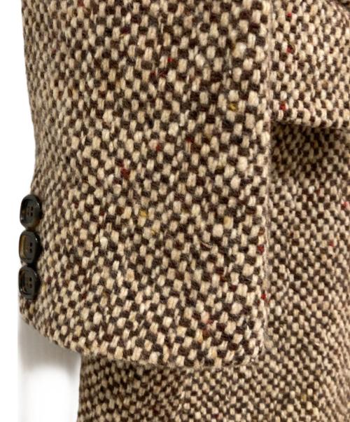 MaxMara（マックスマーラ）MaxMara (マックスマーラ) ツイードコート ベージュ サイズ:42の古着・服飾アイテム