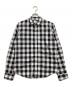 Frank&Eileen（フランクアンドアイリーン）の古着「ギンガムチェックシャツ」｜ホワイト×ブラック