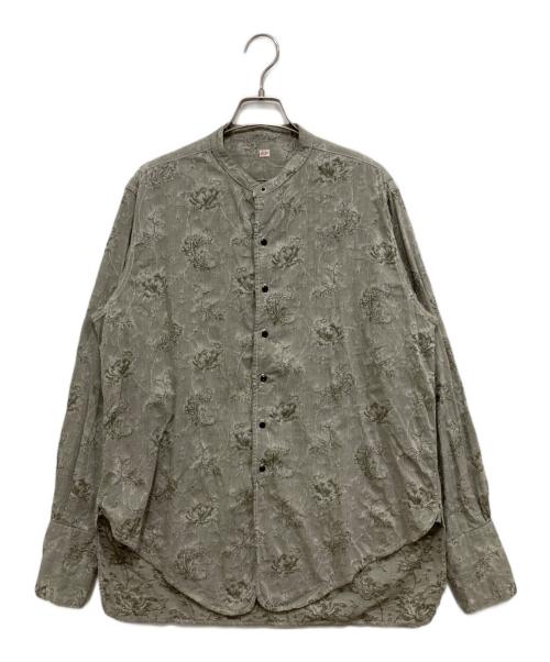 OUTIL（ウティ）OUTIL (ウティ) chemisier sapois カーキの古着・服飾アイテム