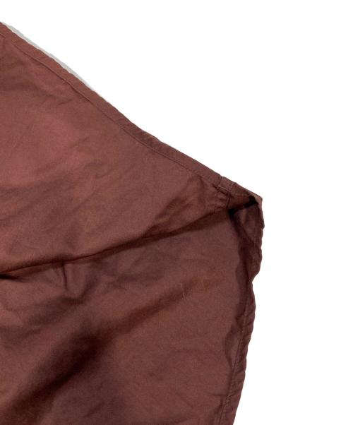 AURALEE（オーラリー）AURALEE (オーラリー) WASHED FINX TWILL BIG SHIRTS ブラウン サイズ:Lの古着・服飾アイテム