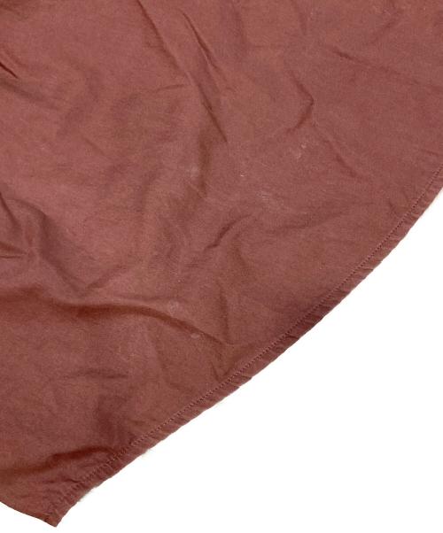 AURALEE（オーラリー）AURALEE (オーラリー) WASHED FINX TWILL BIG SHIRTS ブラウン サイズ:Lの古着・服飾アイテム