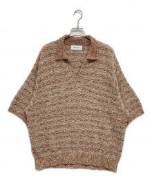 reverve（リバーブ）の古着「POLO SKIPPER KNIT」｜ブラウン