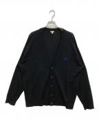 LOEWEロエベ）の古着「アナグラムロゴ刺繍カーディガン」｜ブラック