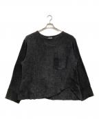 sabyサバイ）の古着「BOATNECK SHIRTS Stone Wash」｜グレー