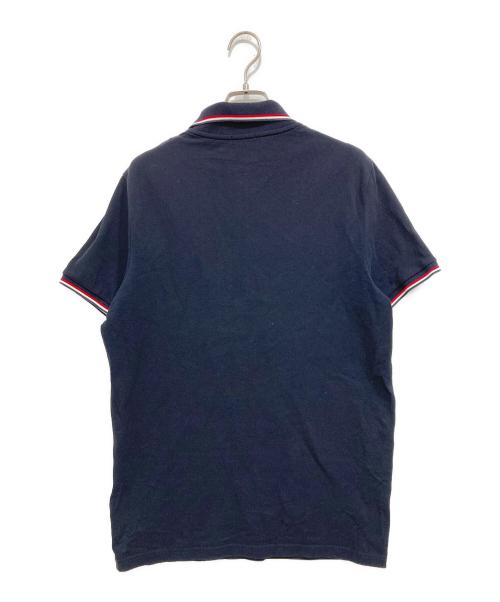 MONCLER（モンクレール）MONCLER (モンクレール) MAGLIA POLO MANICA C ネイビー サイズ:Lの古着・服飾アイテム