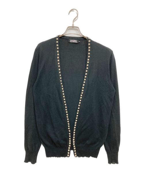 Hysteric Glamour（ヒステリックグラマー）Hysteric Glamour (ヒステリックグラマー) スタッズカーディガン ブラック サイズ:Mの古着・服飾アイテム