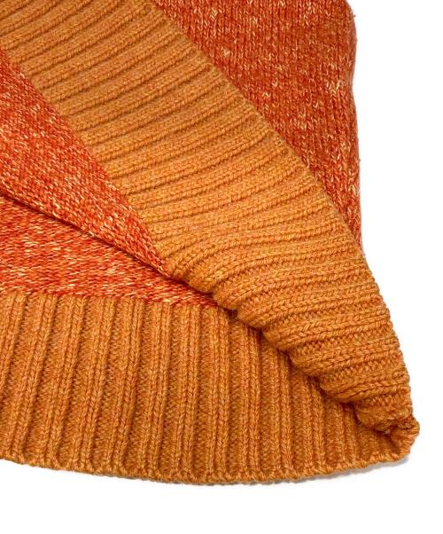 DRIES VAN NOTEN（ドリスヴァンノッテン）DRIES VAN NOTEN (ドリスヴァンノッテン) ウールアンゴラブレンドニット オレンジ サイズ:Mの古着・服飾アイテム