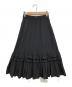 Loulou Willoughby（ルルウィルビー）の古着「ハイカウントパピヨンスカート」｜ブラック