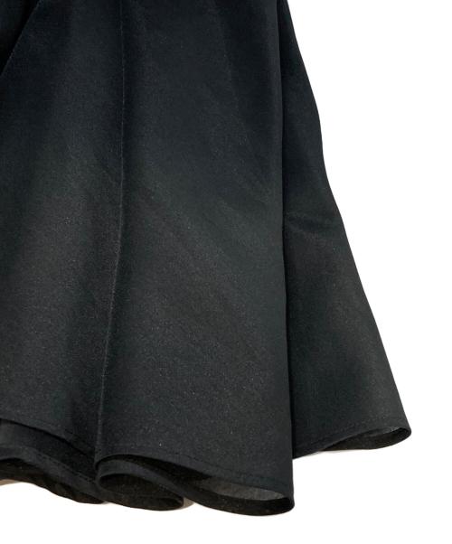 UNITED ARROWS TOKYO（ユナイテッドアローズトウキョウ）UNITED ARROWS TOKYO (ユナイテッドアローズトウキョウ) オーガンジーポケットフレアスカート ブラック サイズ:-の古着・服飾アイテム