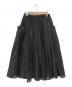 UNITED ARROWS TOKYO（ユナイテッドアローズトウキョウ）の古着「オーガンジーポケットフレアスカート」｜ブラック