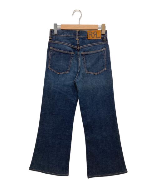 RRL（ダブルアールエル）RRL (ダブルアールエル) フレアデニムパンツ インディゴ サイズ:71cm (W28)の古着・服飾アイテム