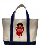 A BATHING APEア ベイシング エイプ）の古着「BABY MILO TOTE BAG」｜ネイビー