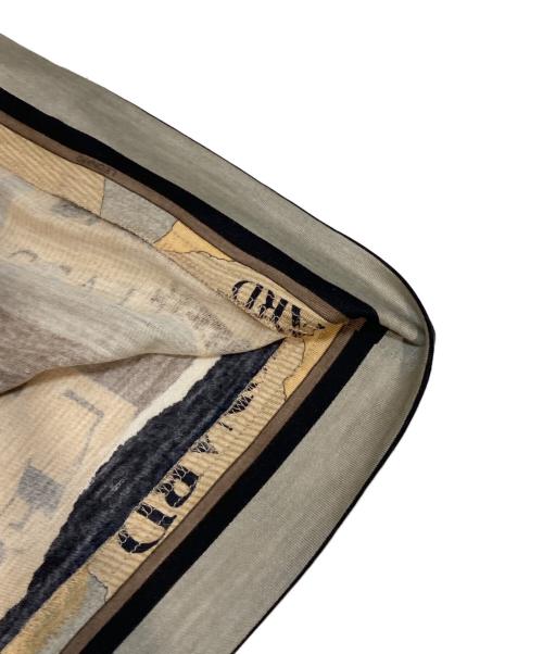 LEONARD FASHION（レオナールファッション）LEONARD FASHION (レオナールファッション) 総柄カーディガン ベージュ サイズ:LLの古着・服飾アイテム