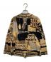 LEONARD FASHION (レオナールファッション) 総柄カーディガン ベージュ サイズ:LL：5000円