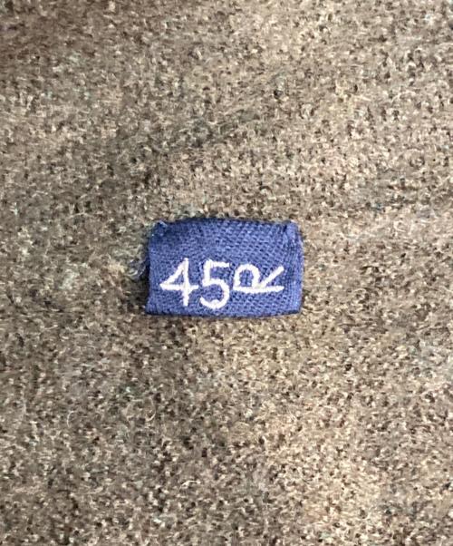 45R（フォーティファイブ・アール）45R (フォーティファイブ・アール) アルル縮絨の908ショールプル カーキ サイズ:Free程度の古着・服飾アイテム