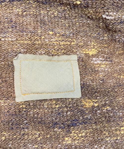 SDL 45R（フォーティーファイブアール）SDL 45R (フォーティーファイブアール) ウール紡のケーブルポンチョ ブラウン サイズ:サイズ表記なしの古着・服飾アイテム