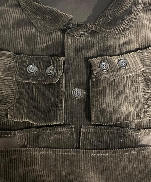 45R（フォーティファイブ・アール）45R (フォーティファイブ・アール) くてくてコーデュロイのドレス ブラウン サイズ:Free相当の古着・服飾アイテム