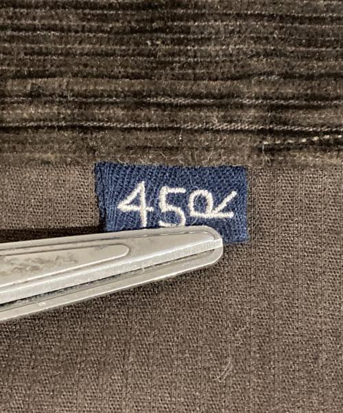 45R（フォーティファイブ・アール）45R (フォーティファイブ・アール) くてくてコーデュロイのドレス ブラウン サイズ:Free相当の古着・服飾アイテム