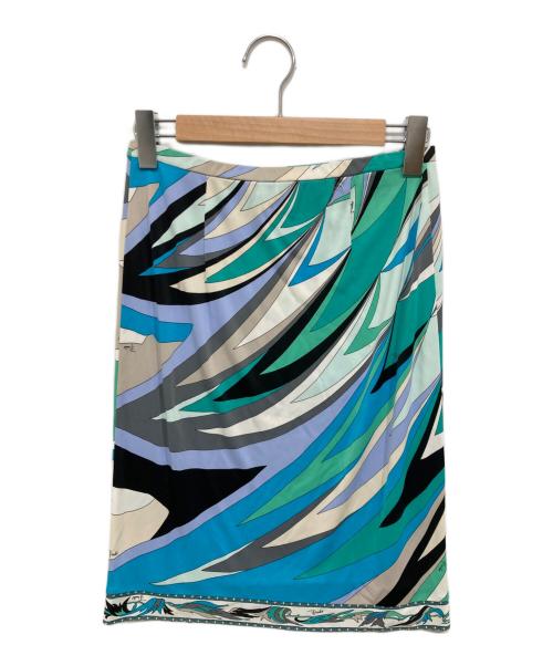 Emilio Pucci（エミリオ プッチ）Emilio Pucci (エミリオ プッチ) 総柄セットアップ マルチカラー サイズ:36の古着・服飾アイテム