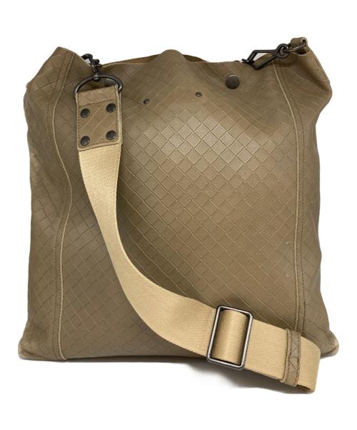 BOTTEGA VENETA（ボッテガベネタ）BOTTEGA VENETA (ボッテガベネタ) ショルダーバッグ ベージュの古着・服飾アイテム