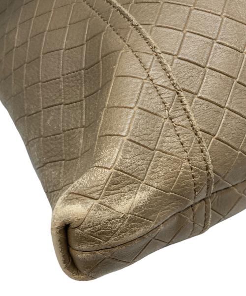 BOTTEGA VENETA（ボッテガベネタ）BOTTEGA VENETA (ボッテガベネタ) ショルダーバッグ ベージュの古着・服飾アイテム