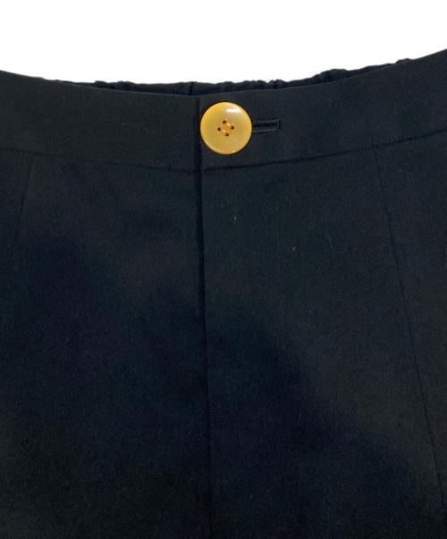 nagonstans（ナゴンスタンス）nagonstans (ナゴンスタンス) water-repellent curve pants ブラック サイズ:Mの古着・服飾アイテム