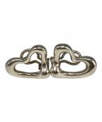 TIFFANY & Co.ティファニー）の古着「オープンハートイヤリング」｜シルバー