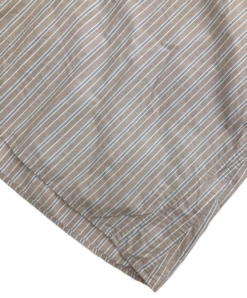 MHL（エムエイチエル）MHL (エムエイチエル) PYJAMA STRIPE COTTON ブラウン サイズ:1の古着・服飾アイテム