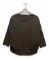 mizuiro-ind（ミズイロインド）の古着「ウール混ブラウス」｜ブラウン