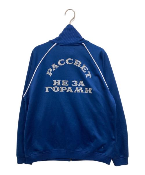 PACCBET（ラスベート）PACCBET (ラスベート) RASSVET 70S LOGO TRACK TOP ネイビー サイズ:Lの古着・服飾アイテム