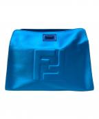 FENDIフェンディ）の古着「ピーカブー ディフェンダー ハンドバッグ」｜ブルー