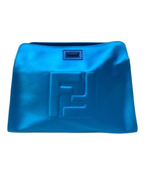 FENDI（フェンディ）FENDI (フェンディ) ピーカブー ディフェンダー ハンドバッグ ブルーの古着・服飾アイテム