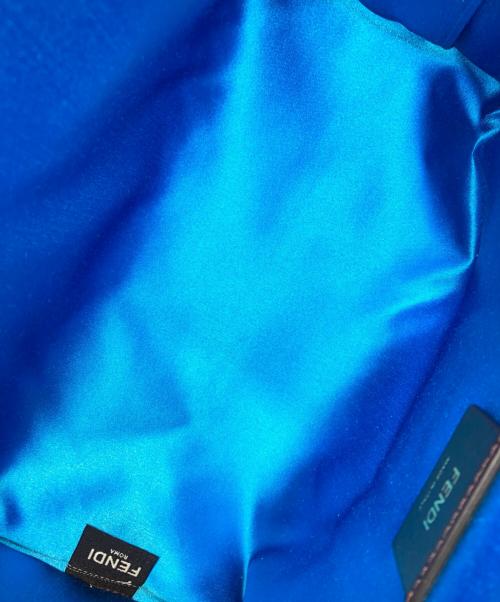 FENDI（フェンディ）FENDI (フェンディ) ピーカブー ディフェンダー ハンドバッグ ブルーの古着・服飾アイテム