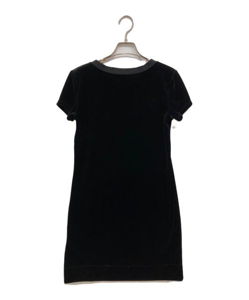 GUCCI（グッチ）GUCCI (グッチ) ベロアワンピース ブラック サイズ:Sの古着・服飾アイテム
