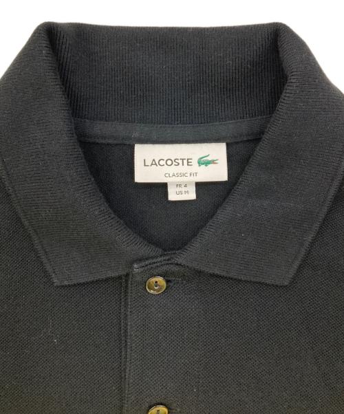 LACOSTE（ラコステ）LACOSTE (ラコステ) ポロシャツ ブラック サイズ:Mの古着・服飾アイテム