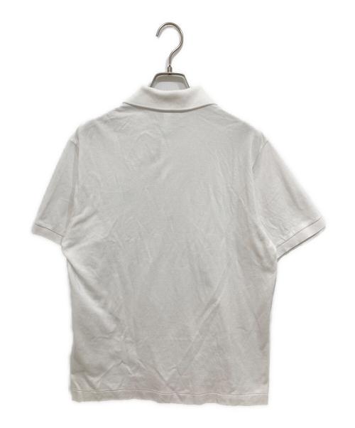 LACOSTE（ラコステ）LACOSTE (ラコステ) ポロシャツ ホワイト サイズ:Mの古着・服飾アイテム