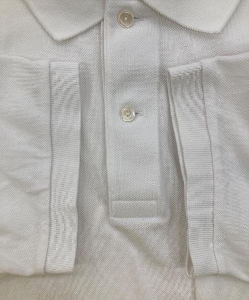 LACOSTE（ラコステ）LACOSTE (ラコステ) ポロシャツ ホワイト サイズ:Mの古着・服飾アイテム