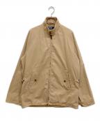 POLO RALPH LAURENポロ・ラルフローレン）の古着「ラグランジップジャケット」｜ベージュ