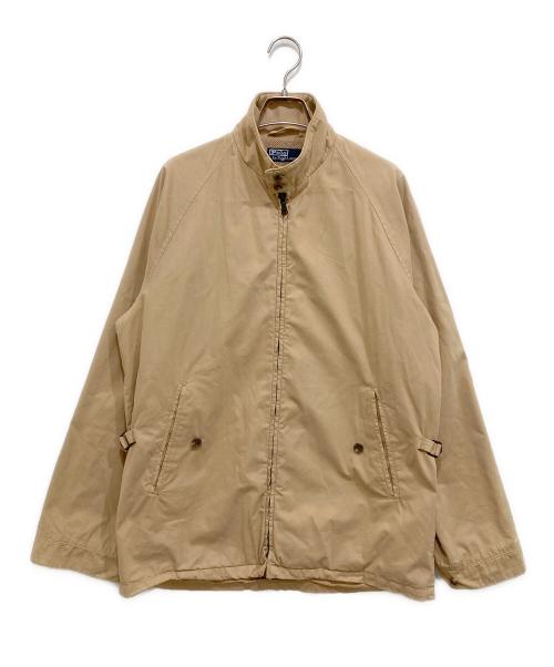 POLO RALPH LAUREN（ポロ・ラルフローレン）POLO RALPH LAUREN (ポロ・ラルフローレン) ラグランジップジャケット ベージュ サイズ:Mの古着・服飾アイテム