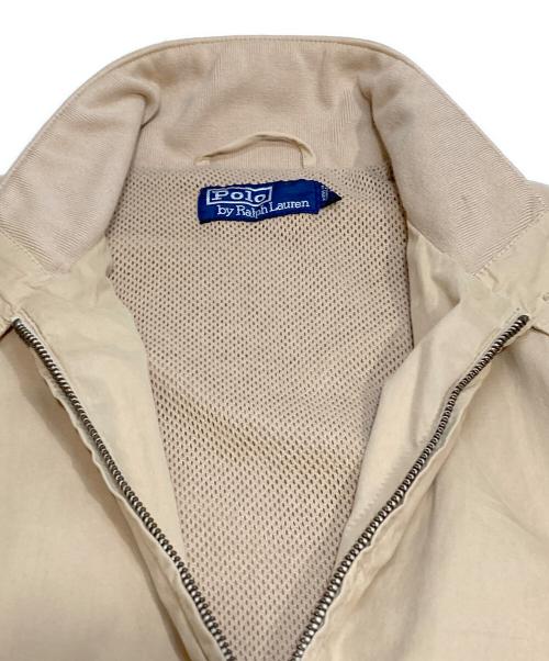 POLO RALPH LAUREN（ポロ・ラルフローレン）POLO RALPH LAUREN (ポロ・ラルフローレン) ラグランジップジャケット ベージュ サイズ:Mの古着・服飾アイテム