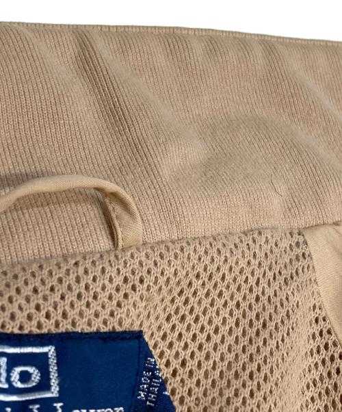 POLO RALPH LAUREN（ポロ・ラルフローレン）POLO RALPH LAUREN (ポロ・ラルフローレン) ラグランジップジャケット ベージュ サイズ:Mの古着・服飾アイテム