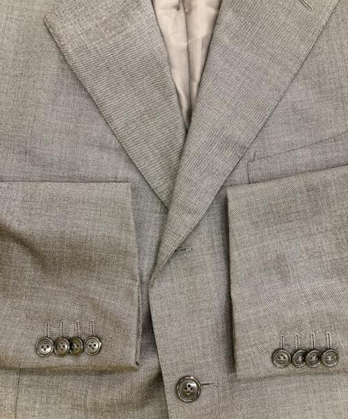 ERMENEGILDO ZEGNA（エルメネジルド・ゼニア）ERMENEGILDO ZEGNA (エルメネジルド・ゼニア) 3Bテーラードジャケット グレー サイズ:56の古着・服飾アイテム